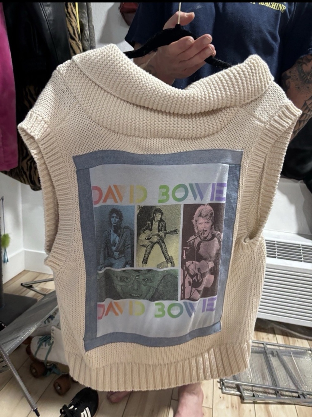 David Bowie Sweater Vest